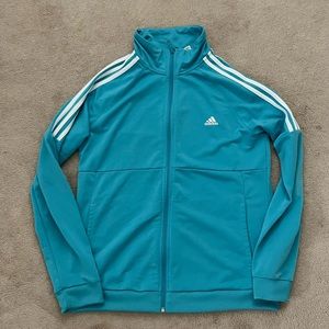 Blue Adidas Tracksuit Jacket